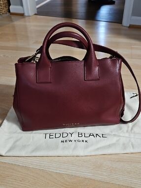 Teddy Blake Bella Vitello 12" In Bordo
